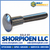 3/8-16X2 1/2 Ribbed Neck Carriage Bolt Fully Threaded 18 8 Stainless Steel (Pack Qty 100) BC-3740CR188