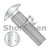 5/16-18X2 Ribbed Neck Carriage Bolt Grade 5 Fully Threaded Zinc (Pack Qty 775) BC-3132CR5