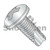 4-40X3/16 Phillips Pan Thread Cutting Screw Type 23 Fully Threaded Zinc (Pack Qty 10,000) BC-04033PP