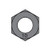 M3-0.5 Din 934 Metric Class 10 Hex Nuts Plain (Pack Qty 10,000) BC-M3D934-10P