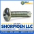 10-32X5/8 Phillips Pan Thread Cutting Screw Type 23 Fully Threaded Zinc (Pack Qty 6,000) BC-11103PP