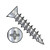 8-11X5/8 Phillips Flat Head no Nibs Deep Thread Wood/Hinge Screw Full Thread Zinc (Pack Qty 11,000) BC-0810DPFD