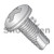 4-40X5/16 Phillips Pan Thread Cutting Screw Type 23 Fully Threaded 18-8 Stainless Steel (Pack Qty 5,000) BC-04053PP188