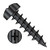 6-13X1/2 Phillips Pan Deep Thread Wood Screw Full Thread Black Oxide and Oil (Pack Qty 10,000) BC-0608DPPDB