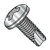 1/4-20X1 1/4 Phillips Pan Thread Cutting Screw Type 23 Fully Threaded 18-8 Stainless Steel (Pack Qty 750) BC-14203PP188