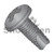 8-32X3/4 Phillips Pan Thread Cutting Screw Type 23 Fully Threaded Black Oxide (Pack Qty 8,000) BC-08123PPB
