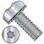 4-40X5/16 Six Lobe Pan Head Internal Tooth Sems Machine Screw Fully Threaded Zinc (Pack Qty 5,000) BC-0405ITP