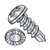 8-18X3/4 Phillips Pan Serrated Full Thread Self Drilling Screw Zinc (Pack Qty 9,000) BC-0812KPPS