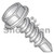 1/4-14X2 1/2 Unslotted Indent Hex washer Self Drill Screw Full Thread Zinc 1000hours Salt Spray (Pack Qty 800) BC-1440KWHC
