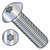 M4-0.7X30 ISO7380 Metric 6 Lobe Button Head Cap Screw Class 10.9 Zinc (Pack Qty 4,000) BC-MI430CTB10Z