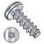 M4-1.75X25 Metric 6 Lobe Pan Thread Rolling Screw 45 Degree Full Thread Zinc (Pack Qty 5,000) BC-M425LTP4