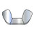 M8-1.25 Metric Cold Forged Wing Nut Zinc (Pack Qty 1,500) BC-M8NWC