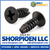 6-20X1/2 Phillips Flat Thread Cutting Screw Type 25 Fully Threaded Black Oxide and Oil (Pack Qty 10,000) BC-06085PFB