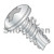 4-24X5/16 Phillips Pan Thread Cutting Screw Type 25 Fully Threaded Zinc (Pack Qty 10,000) BC-04055PP