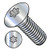 8-32X3/4 6 Lobe Oval Head Machine Screw Fully Threaded Zinc (Pack Qty 9,000) BC-0812MTO