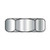 6-32X1/4X3/32 Small Pattern Hex Machine Screw Nut 18 8 Stainless Steel (Pack Qty 5,000) BC-0604NH188