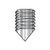 6-32X5/8 Coarse Thread Socket Set Screw Cone Point Imported 18 8 Stainless Steel (Pack Qty 2,000) BC-0610SSNI188