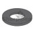 2X1/4X.125 Flat Washer Nylon Black (Pack Qty 5,000) BC-0204.125WFNB
