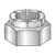 1/2-13 Flex Type Hex Lock Nut Full Height Heavy Hex Cadmium and Wax (Pack Qty 200) BC-50NXH