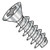 M2-0.89X4.5 Metric Phillips Flat Head PT Alternative 30 Degree Full Thread  A2 Stainless Steel (Pack Qty 4,000) BC-M24.5PTPFA2