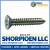 1/4-14X5 Phillips Flat Self Tapping Screw Type AB Fully Threaded Zinc (Pack Qty 500) BC-1480ABPF