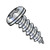 5/16-12X5/8 Phillips Pan Self Tapping Screw Type AB Fully Threaded Zinc (Pack Qty 2,000) BC-3110ABPP