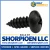 6-20X1 Phil Pan Self Tapping Screw Type A B Full Thread 18 8 Stainless Steel Black Oxide (Pack Qty 5,000) BC-0616ABPP188B