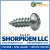 8-18X1 1/2 Phillips Round Self Tapping Screw Type A B Fully Threaded Zinc (Pack Qty 3,000) BC-0824ABPR