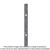 Simpson Strong-Tie LSTA21 LSTA 1-1/4 in. x 21 in. 20-Gauge Galvanized Strap Tie
