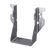 Simpson Strong-Tie LUS26-2 LUS Galvanized Face-Mount Joist Hanger for Double 2x6