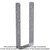 Simpson Strong-Tie SPH6 SPH 5-9/16 in. x 9-1/4 in. Galvanized Heavy-Duty Stud Plate Tie