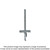 Simpson Strong-Tie HETAL12 HETAL 12 in. Galvanized Heavy Embedded Truss Anchor