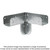 Simpson Strong-Tie RTC22Z RTC 18-Gauge ZMAX® Galvanized Rigid Tie® Corner for 2x
