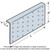 Simpson Strong-Tie TPA39 TPA 3-1/2 in. x 9 in. 20-Gauge Galvanized Tie Plate