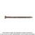 Simpson Strong-Tie T07162WP-RP20 Deck-Drive™ DWP WOOD SS Screw — #7 x 1-5/8 in. T-15, Trim Head, Type 316 (20-Qty)