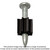 Simpson Strong-Tie PDPA-250 PDPA .157 in. x 2-1/2 in. Powder-Actuated Pin (100-Qty)