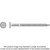 Simpson Strong-Tie T3SND-RP75 Wood Siding Nail — 1-1/4 in. x .083 in. Type 316 Stainless Steel (75-Qty)