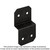 Simpson Strong-Tie APVDJT2R-6 Outdoor Accents® Avant Collection™ 5 in. ZMAX®, Black Powder-Coated Deck Joist Tie for Rough 2x