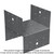 Simpson Strong-Tie BC46Z BC ZMAX® Galvanized Post Cap for 4x6