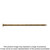 Simpson Strong-Tie FT09400R50 Finish Trim Screw — #9 x 4 in. T15, Trim-Head, Quik Guard®, Tan (50-Qty)