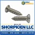 4-24X1/2 Phillips Flat Undercut Self Tapping Screw Type A B Fully Threaded 18-8 Stainless (Pack Qty 5,000) BC-0408ABPU188