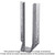 Simpson Strong-Tie HU68 HU Galvanized Face-Mount Joist Hanger for 6x8