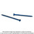 Simpson Strong-Tie TNT25214HC75 Titen Turbo™ — 1/4 in. x 2-1/4 in. Hex-Head Concrete and Masonry Screw, Blue (75-Qty)