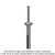 Simpson Strong-Tie ZN25112 Zinc Nailon™ 1/4 in. x 1-1/2 in. Pin-Drive Anchor (100-Qty)