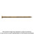 Simpson Strong-Tie FT07300R300 Finish Trim Screw — #7 x 3 in. T10, Trim-Head, Quik Guard®, Tan (300-Qty)