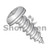 8-18X3/8 Square Pan Self Tapping Screw Type A B Fully Threaded 18 8 Stainless Steel (Pack Qty 5,000) BC-0806ABQP188