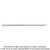 Simpson Strong-Tie FT07300R300W Finish Trim Screw — #7 x 3 in. T10, Trim-Head, Quik Guard®, White (300-Qty)
