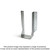 Simpson Strong-Tie HU214-2 HU Galvanized Face-Mount Joist Hanger for Double 2x14