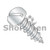 4-24X1 Slotted Pan Self Tapping Screw Type A B Fully Threaded Zinc (Pack Qty 10,000) BC-0416ABSP