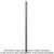 Simpson Strong-Tie MSTC78 MSTC 77-3/4 in. 14-Gauge Galvanized Medium Strap